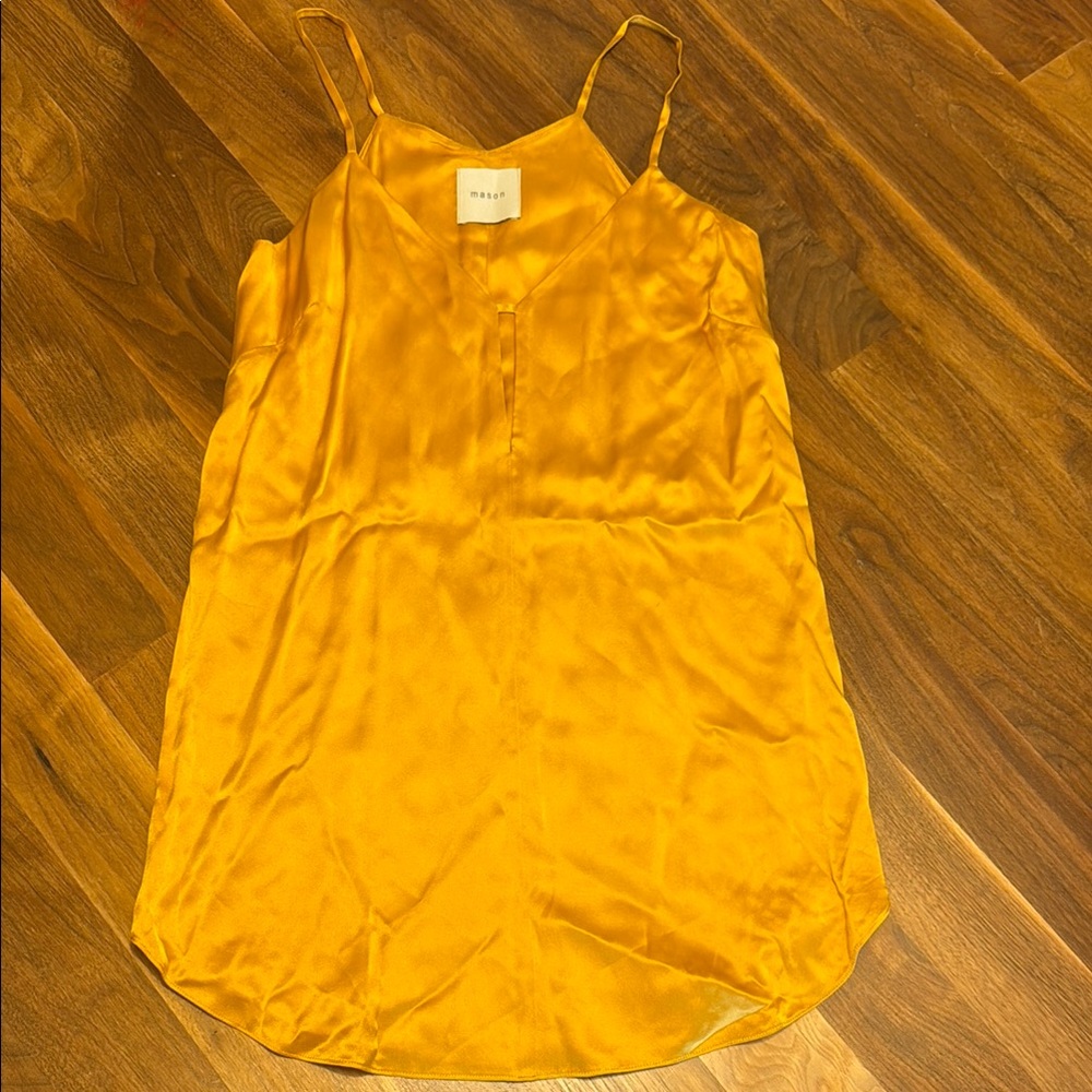 Mason Yellow Sleeveless Camisole Top